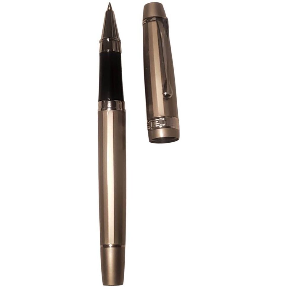 Cross Champagne Rollerball Pen & Pencil Set w/ Case #1840751 Mont Blanc Refills - Picture 5 of 7